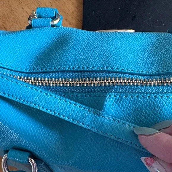 Coach 2015 Teal mini Bennett - Picture 4 of 7